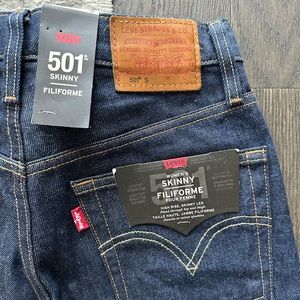 Levi’s 501 Skinny Jeans 25x28